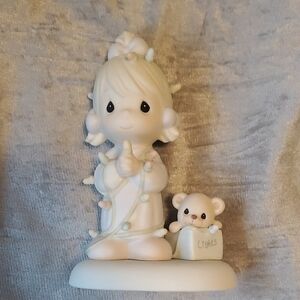 May Your Christmas Be Delightful- Enesco Precious Moments Porcelain Figurine